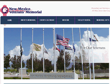 Tablet Screenshot of nmvetsmemorial.org